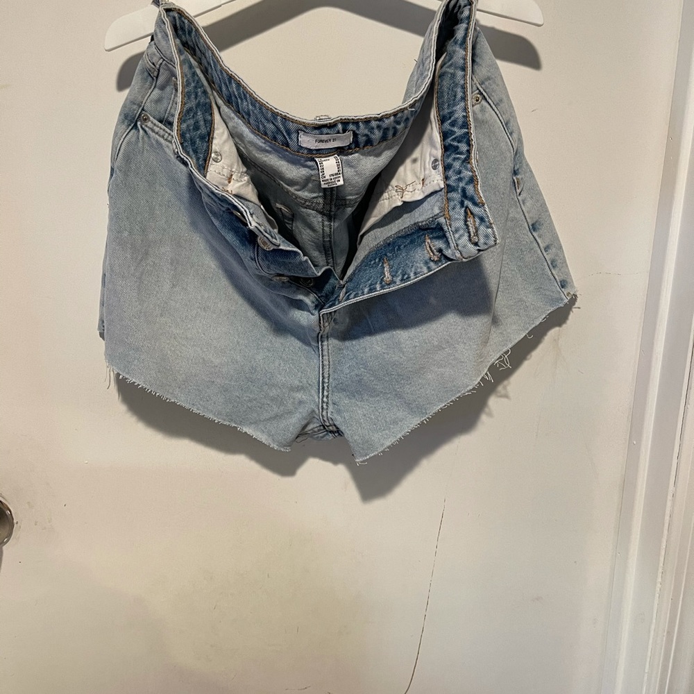 High rise jean shorts. Forever21